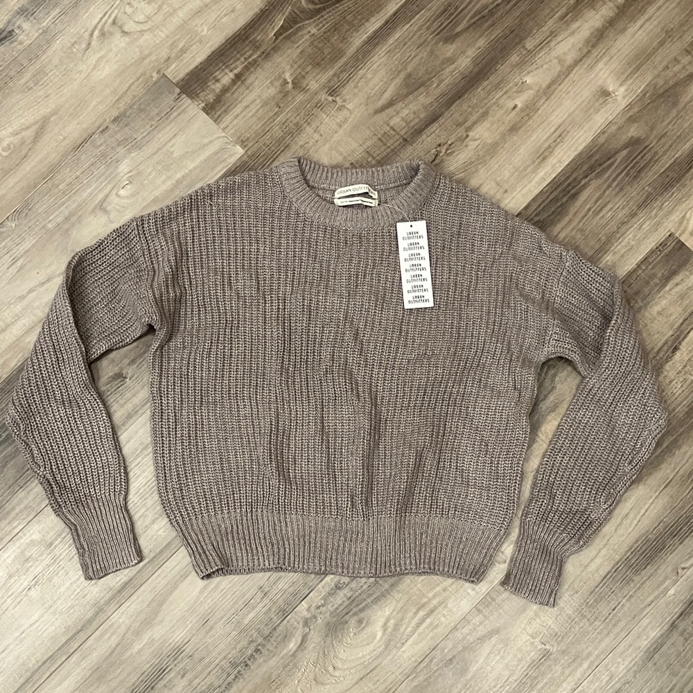 Urban Outfitters Knit Sweater in Gray